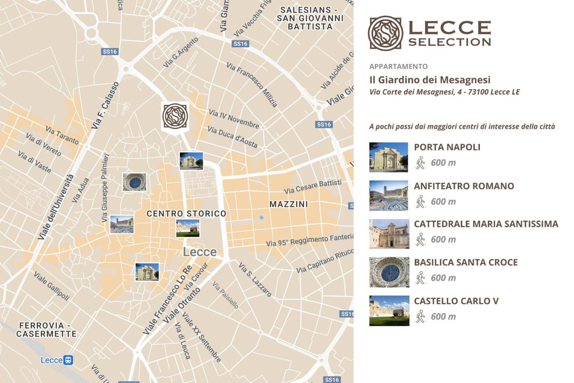 شقة Il Giardino Dei Mesagnesi - Lecce Selection المظهر الخارجي الصورة